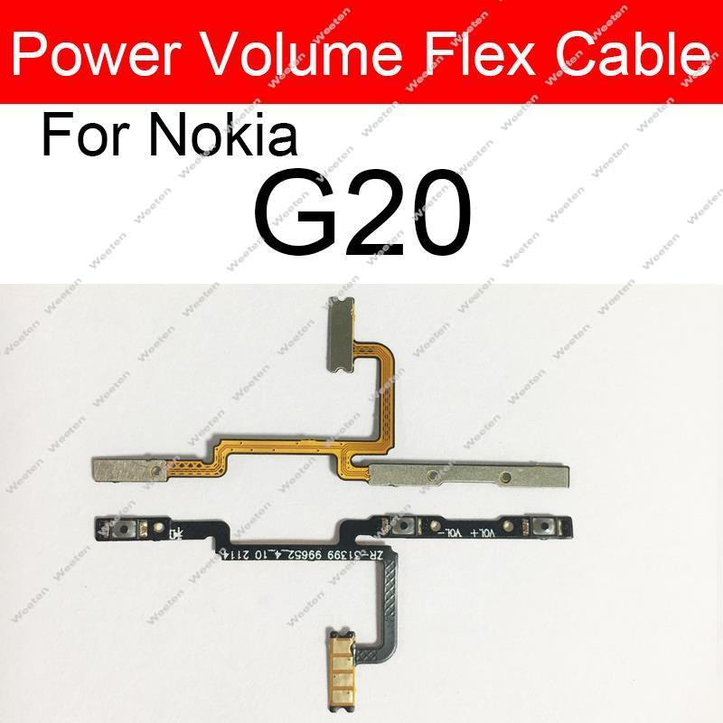 Motorola Moto G32 Flex câble button power on off volume switch up