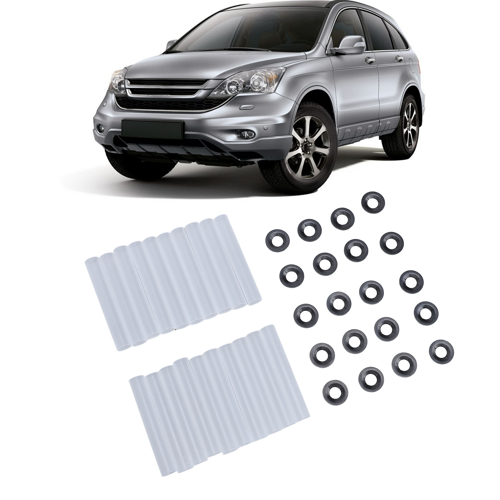 Garage Door Hinge Quiet Roller Sleeves Shaft Nuts Sleeves Easy Install Wear Resistance for Cars RV Garage Doors. 