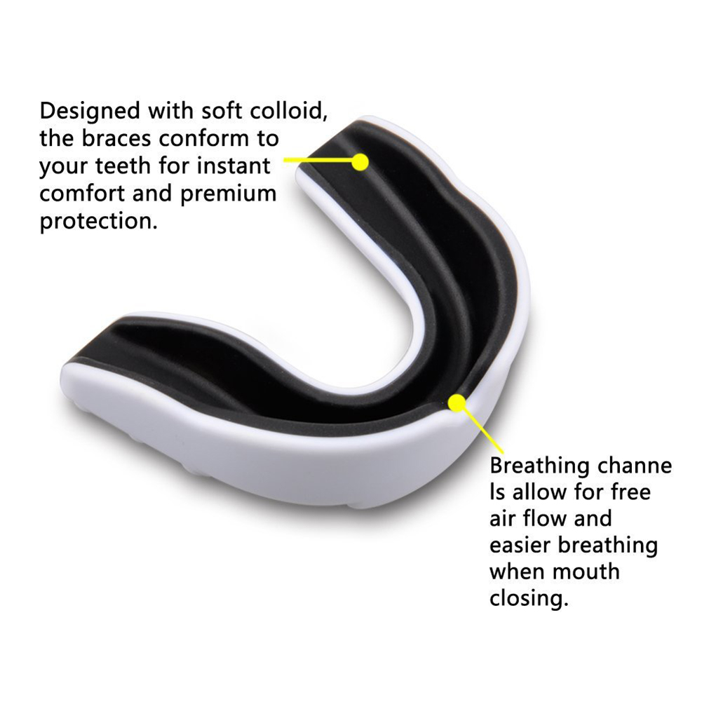 Muay Mouth Guard Boxing Gum Shield MMA Martial Arts Thai Boxing Teeth Protection Adult Professional Fighting Sports Mouthguard. 