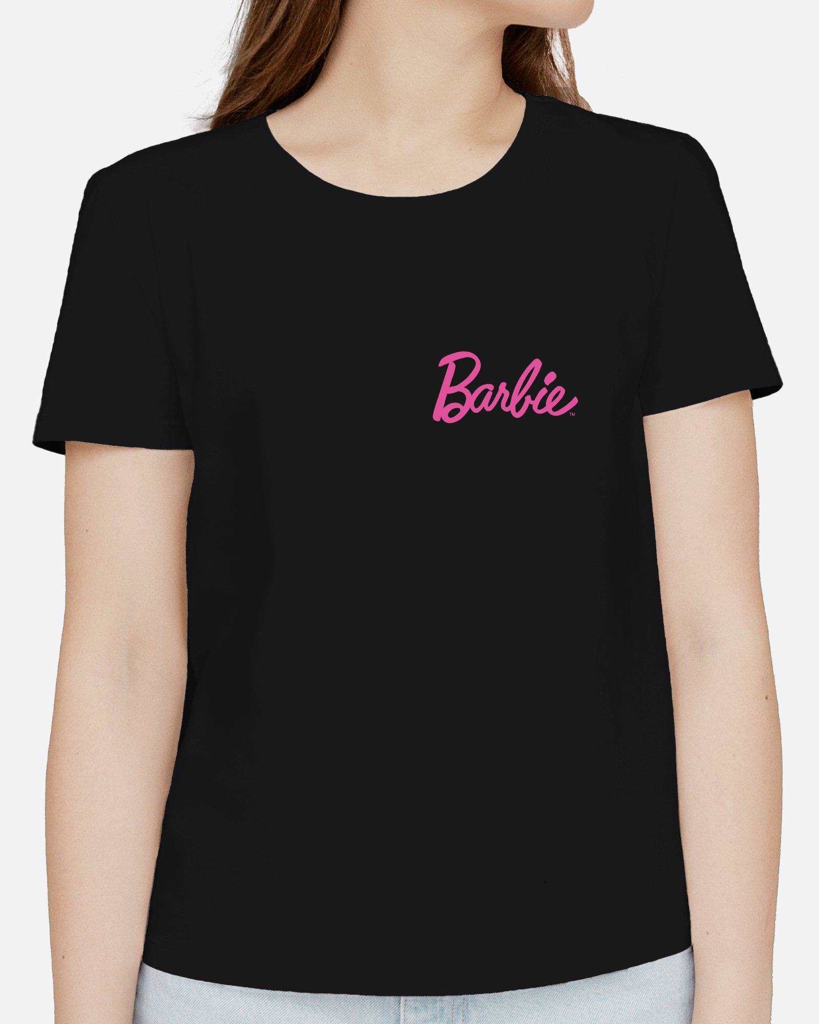Barbie Girl T-shirt 100% Cotton Pink Color  Women's Tshirts. 