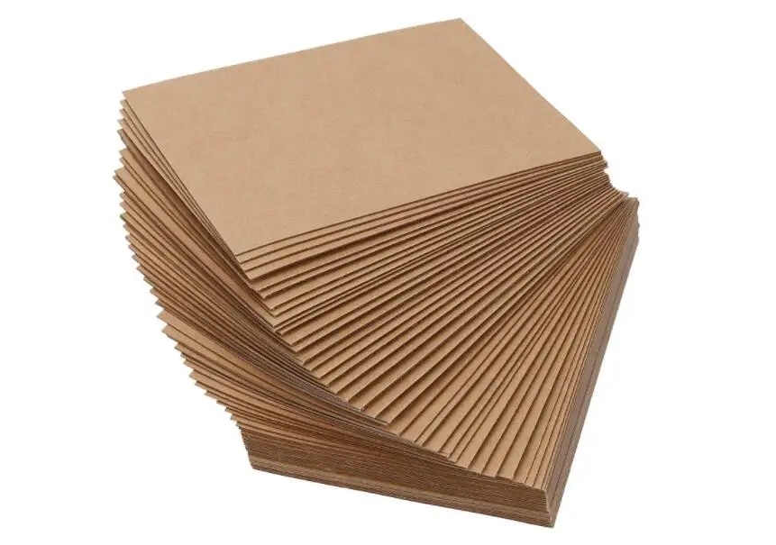 A4 Size Thickness 1.5mm Kraft Chipboard Cardstock Cardboard For Paper Craft Cardmaking - You Choose Quantity