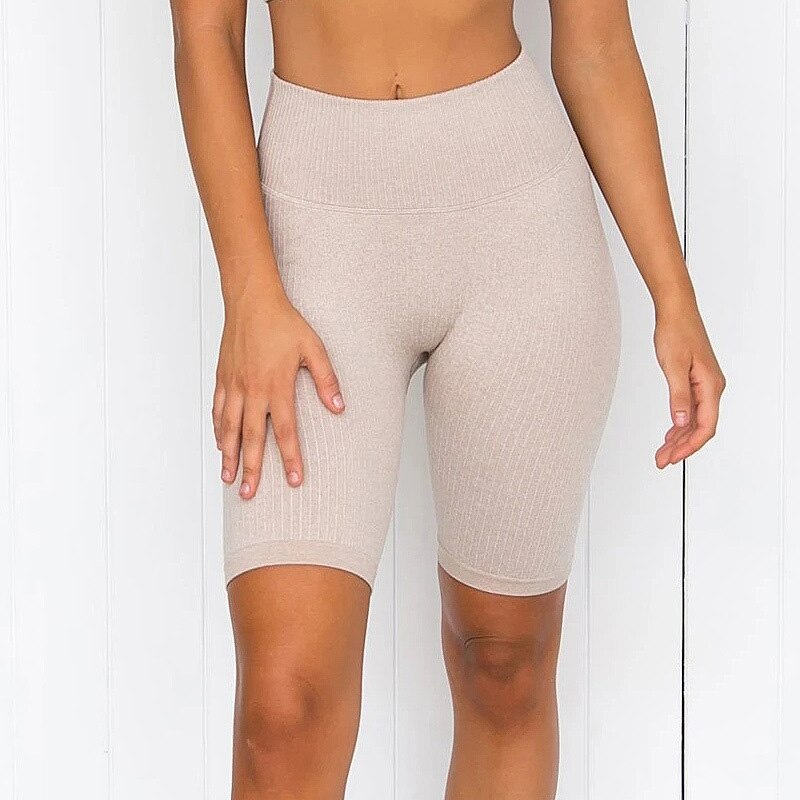 Tummy Control Workout Booty Shorts 
