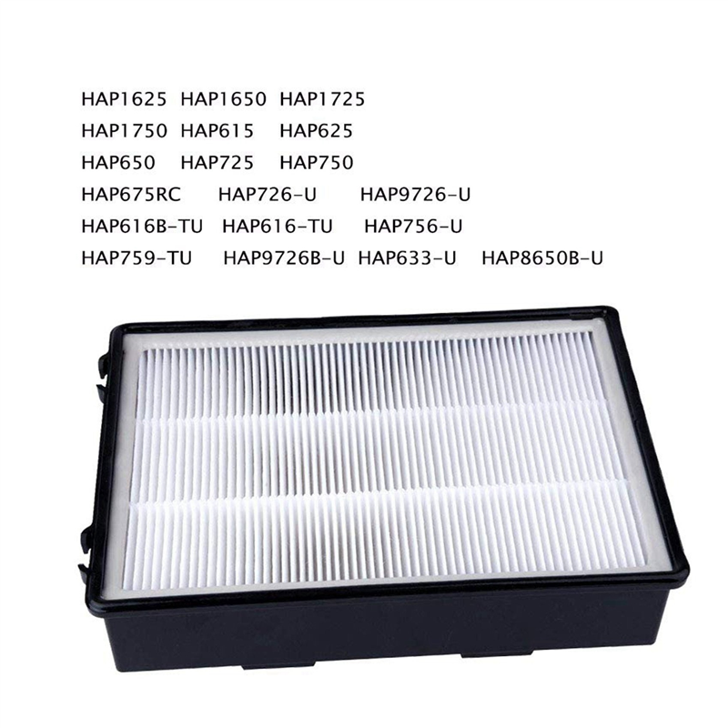 QUANBU 2 set HEPA Filter Replacement for Holmes HAPF600D, HAP615, HAP625, HAP650, HAPF600D-U3, HAP725, HAP750 Air Purifier. 