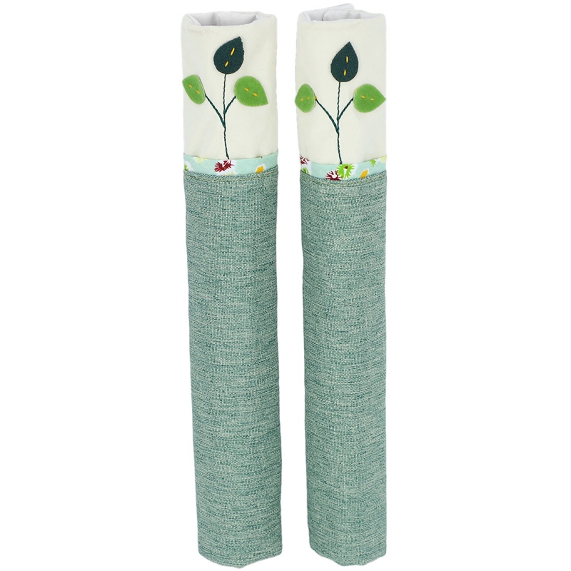 1 Pair Cotton Door Handle Covers Refrigerator Doorknob Cover Practical Double-Door Fridge Gloves Protector Home Kitchen Tools. 