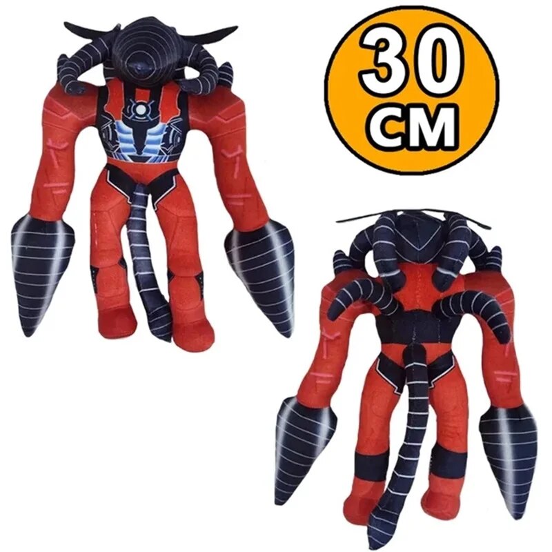 Newest Skibidi Toilet Clockman Titan TV Man Speakerman Plush Toys Horror Game Cartoon Stuffed Doll Kids Birthday Christmas Gifts. 