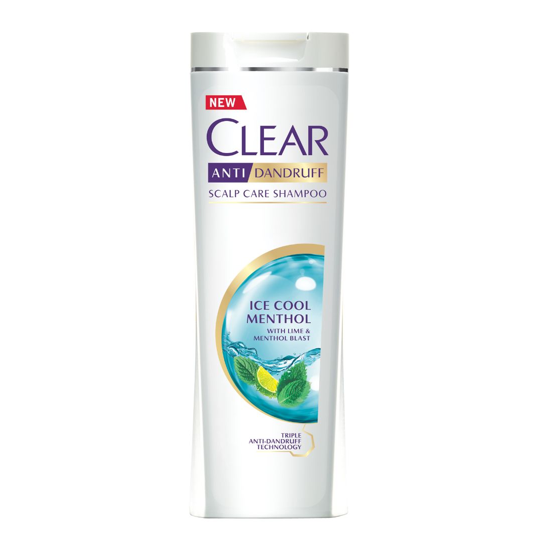 Clear Ice Cool Menthol Shampoo, 180ml. 