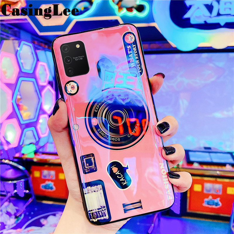 Protect Cover For Samsung Galaxy S10 Lite Case Shockproof Blu-ray Cute Camera Cartoon Design Silicone Phone Cases For Samsung S10 Lite Back Cover For girls and Boys