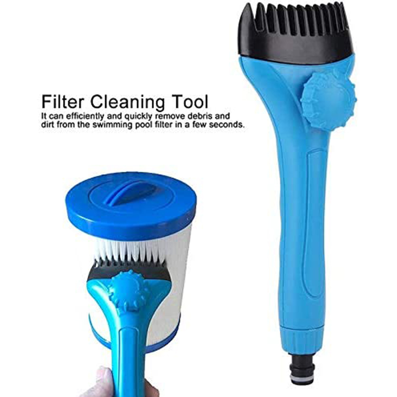 Pool Brush, Filter Cartridge Cleaner, Brush Cleaning Tool Remove Dirt