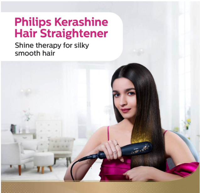 philips straightener with keratin