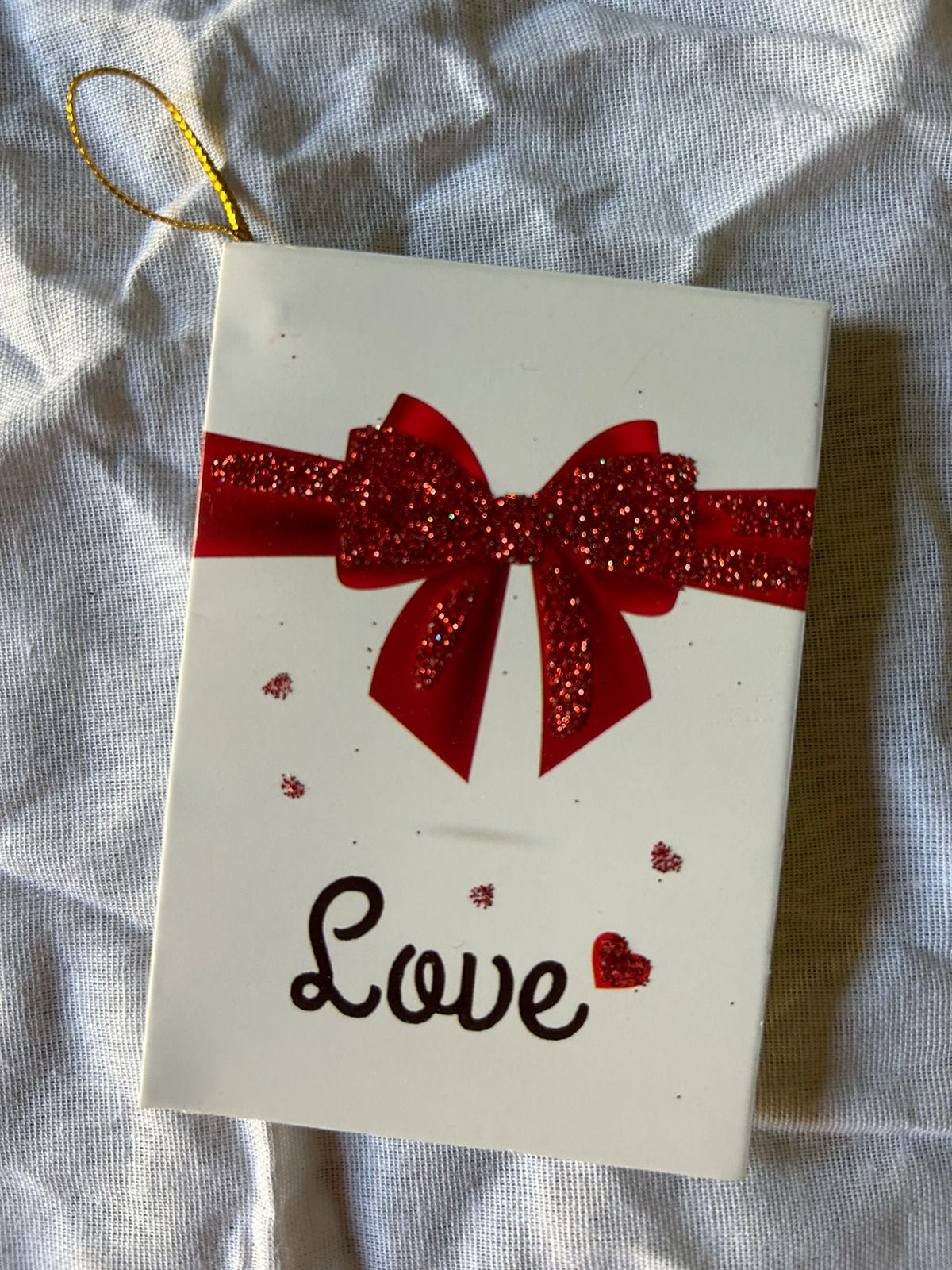 Creative hand crafted colorful cute love Gift cards with shiny glitter ...