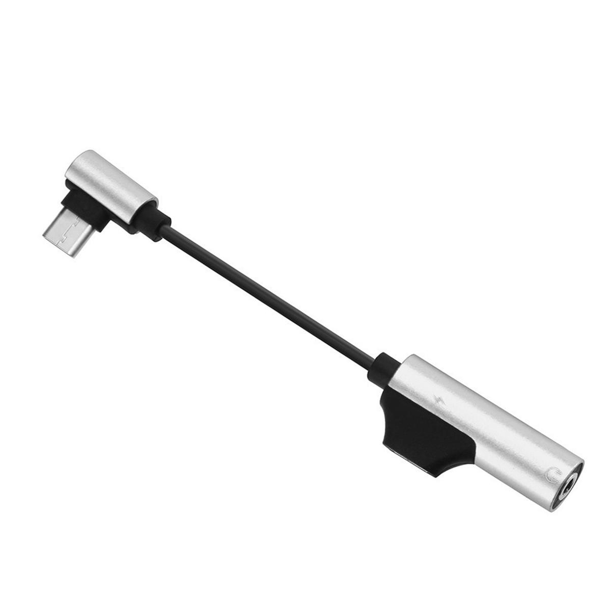 Type C to 3.5mm Headphone Jack Adapter Cable Converter Support Charging Song Call (individual package)