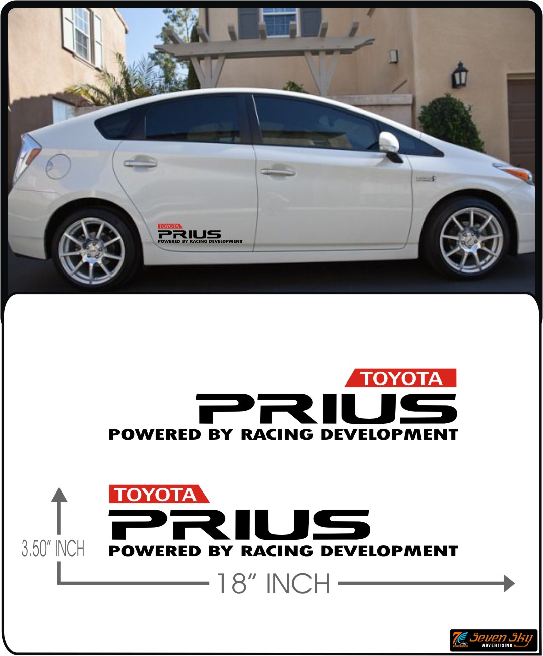 Prius Car Side Body Stickers WAGON R Buddy Van Mini Car Hybrid Car Sports Car Kdh 2 Piece Double Side Vinyl Decal High Quality Plotter Cutting Maccal Stickers. 