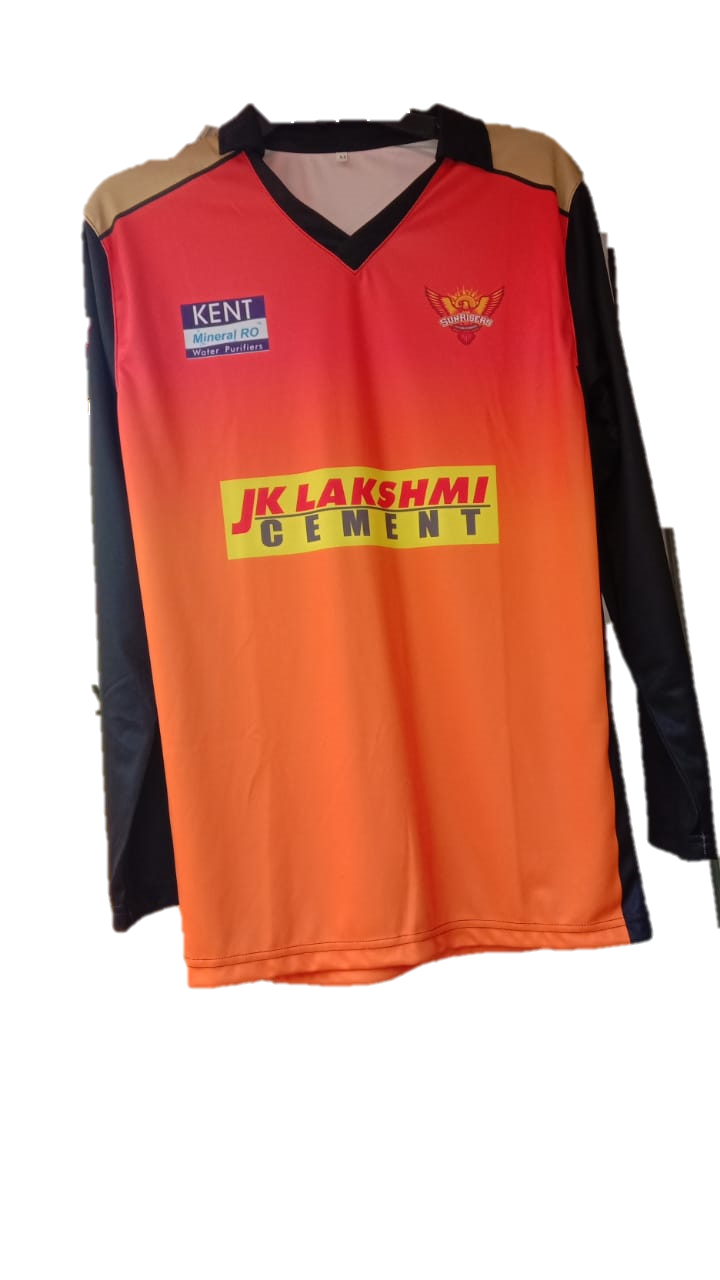 Sunrisers Hyderabad IPL Cricket Jersey 