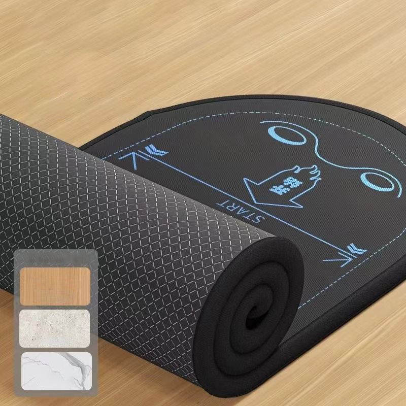 1PC Yoga Mat With Scale Non Slip Eco Friendly Fitness Exercise Abdominal Wheel Mat Workout Mats For Home Fitness Equipment. 