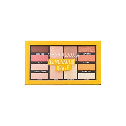 Maybelline New York Lemonade Craze 12 Shades Eye Shadow Palette 12g