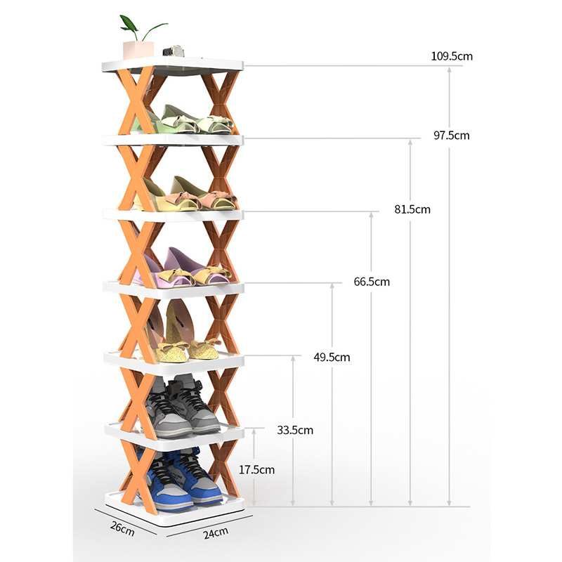 Shoe Racks Organizer Sale Simple Shoe Rack High Quality Folding Shoe Snack Cabinet Storage Creative Multi-layer Home Bathroom Foldable Save Space Multi Layer Assembled Shoe Holder. 