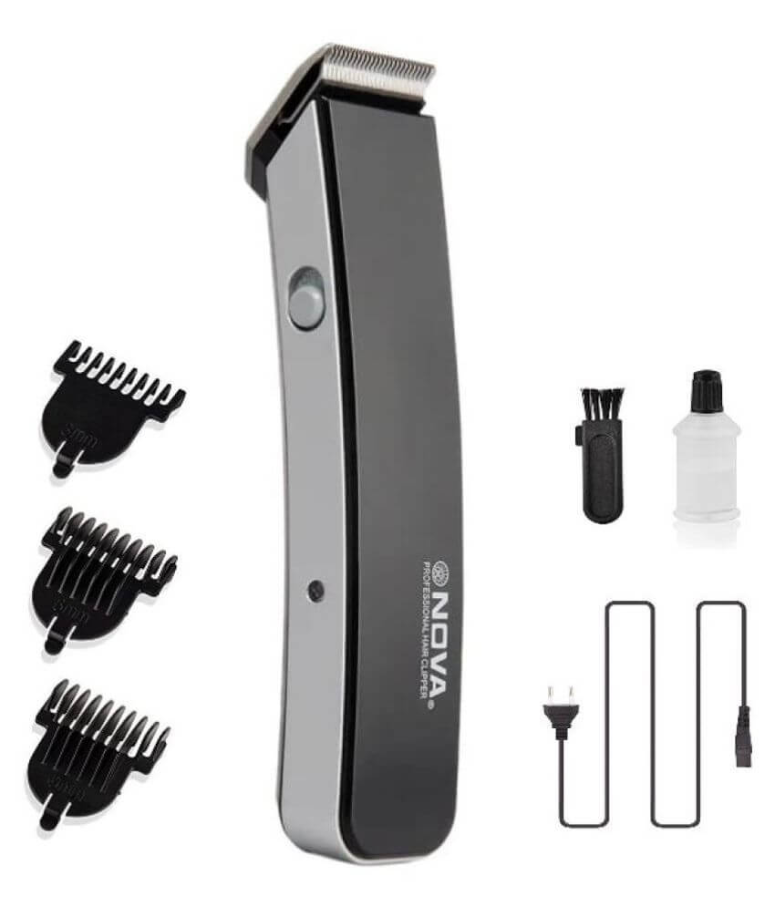 Nova NS-216 Professional Hair Trimmer for Men Hair Cutting With Hair Clipper for Men & Women. 