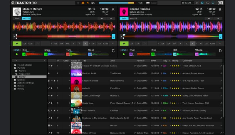 Native Instruments - Traktor Scratch Pro 2. 