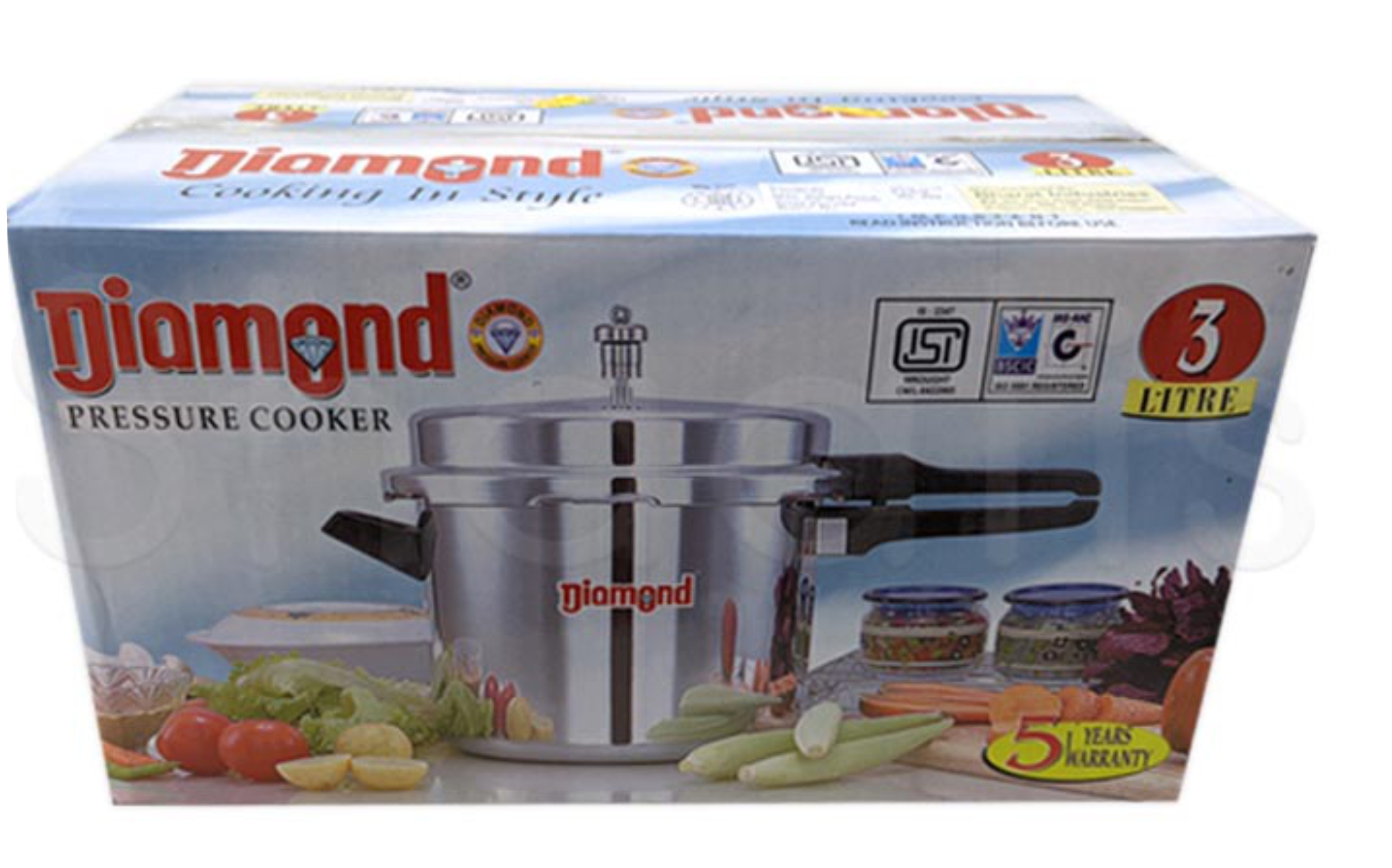 Diamond pressure cooker 3 litre online price