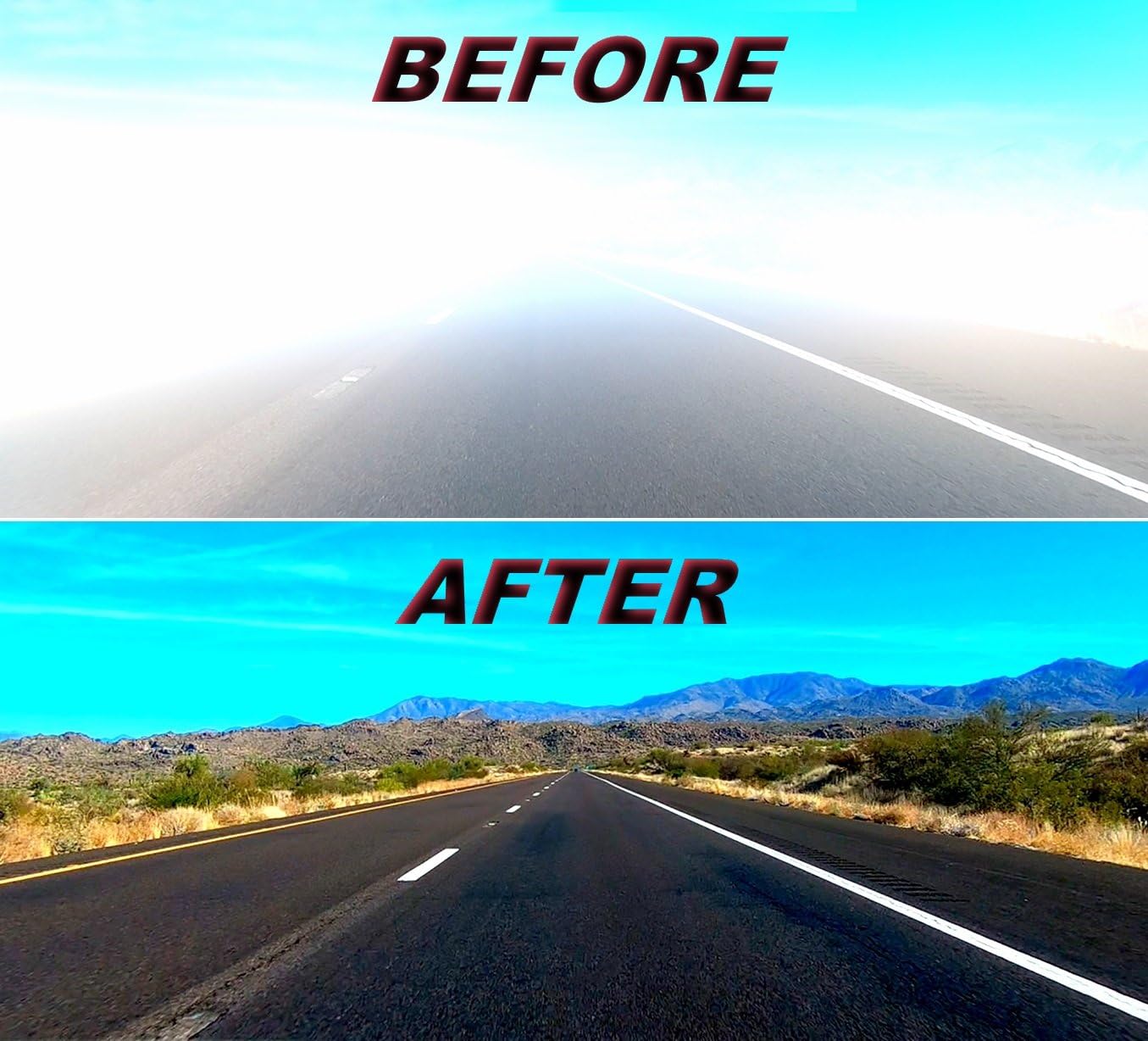 HD Vision Visor The Day and Night Visor for your car. 