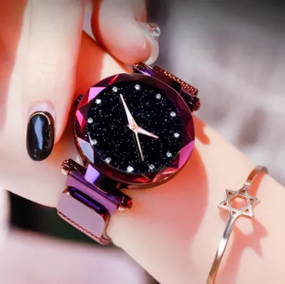 Starry sky watch rose gold sale