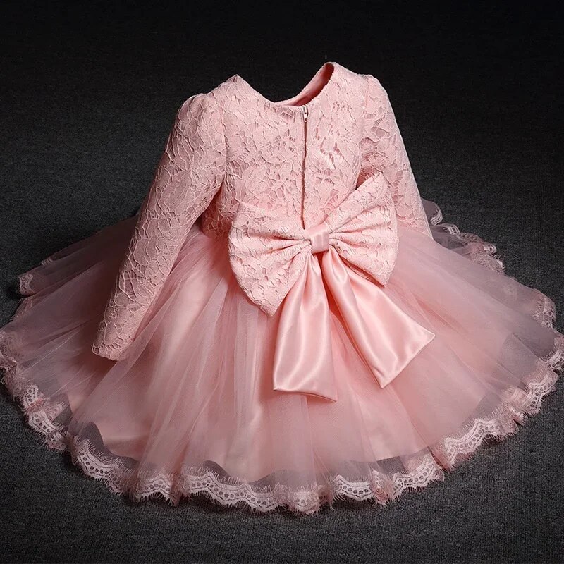 wine color birthday dress High Quality Summer Baby Girl Dress 3~7 Year Birthday Dresses for Infa main image 0