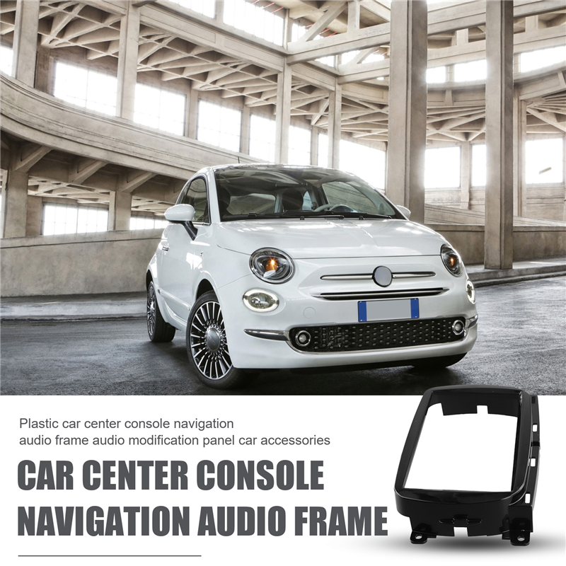 SRIWEN Car Radio Fascias Frame for 500 2015 Android Big Screen Kit Fascia Frame 2din Car Dvd Frame. 