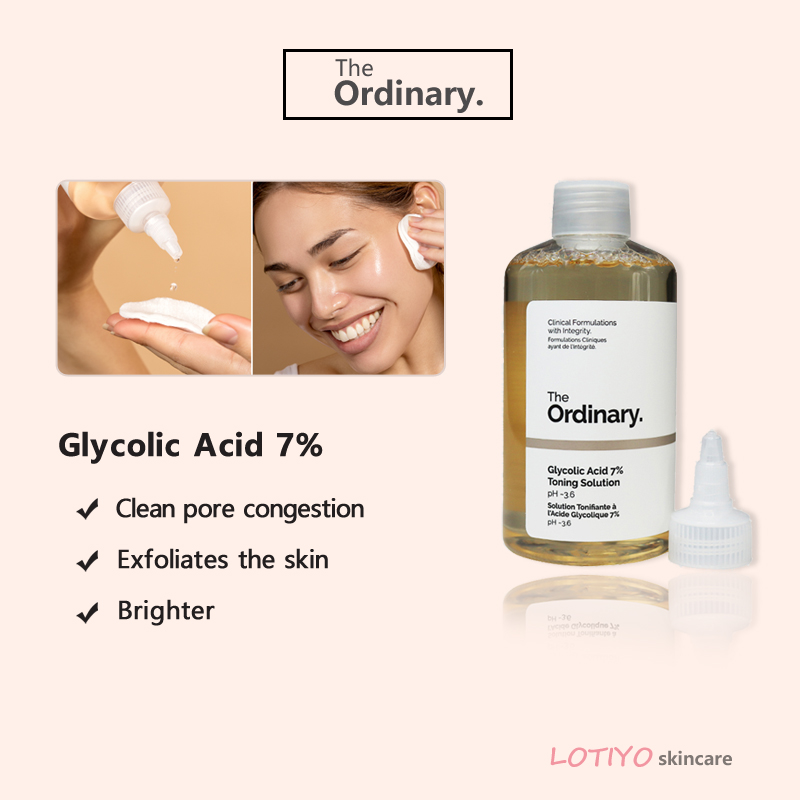 The Ordinary Glycolic Acid 7% Solution. 