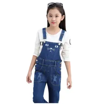 jeans jumpsuit for teenage girl
