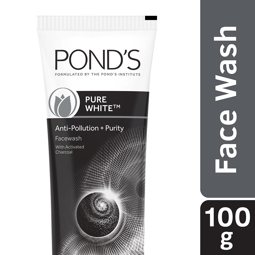 ponds facial wash pure white