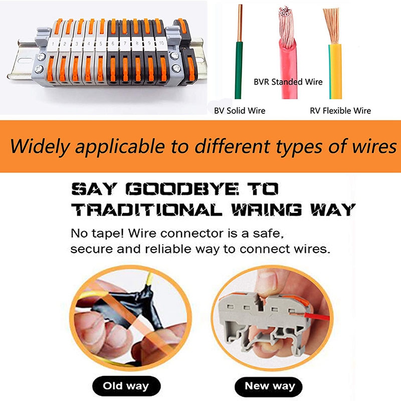DIN Rail Terminal Blocks Kit, with Universal Compact Connectors ...