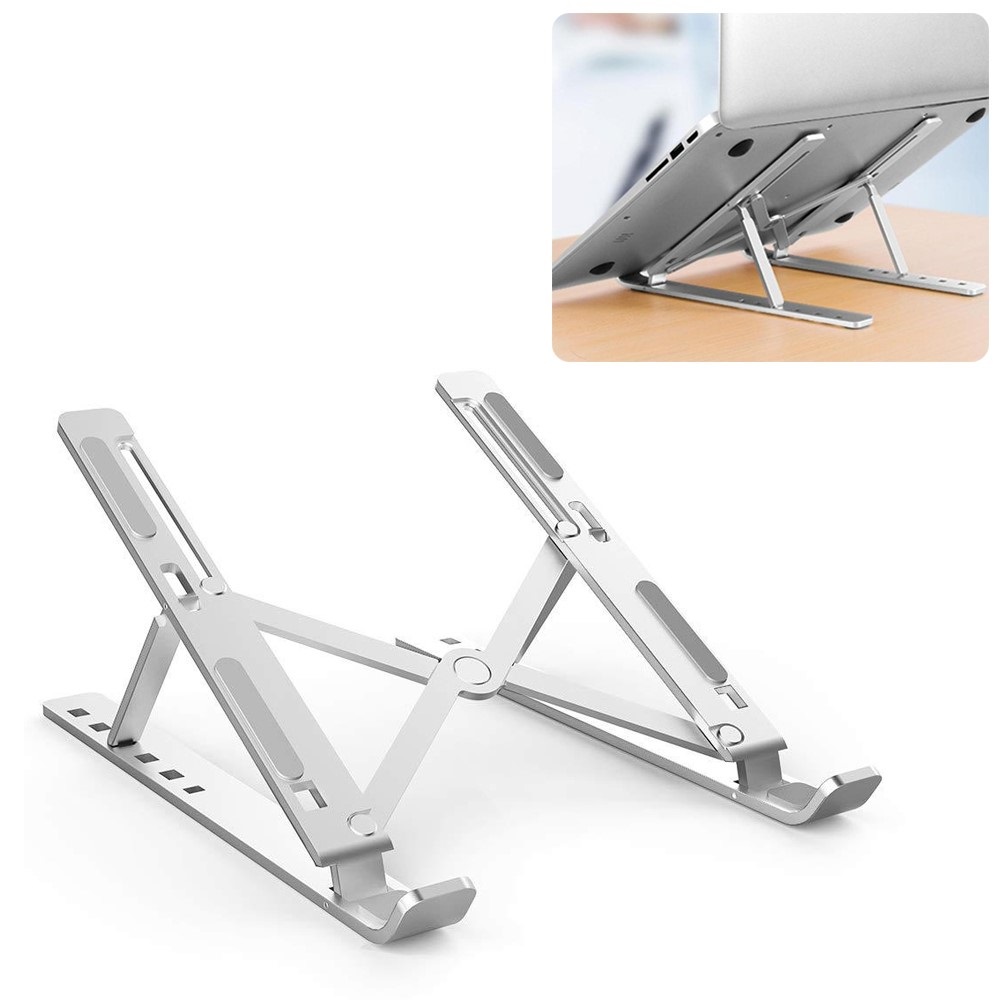 Ergonomic Foldable Laptop Stand Holder - for Any Windows Laptop, MacBook, iPad & Android Tablets SMT. 