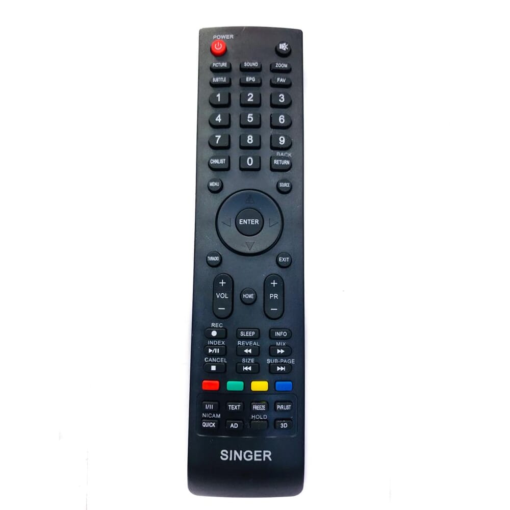 Singer Vista Smart Tv Remote Controller