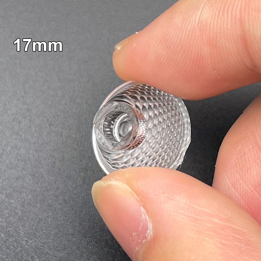 17mm 20mm Optical Pmma Lens Reflector Specialize For Cree Xml Xm-L2 L2 T6 U2 U3 Xhp50 Sst40 Nichia 5050 Led Bead Chip. 