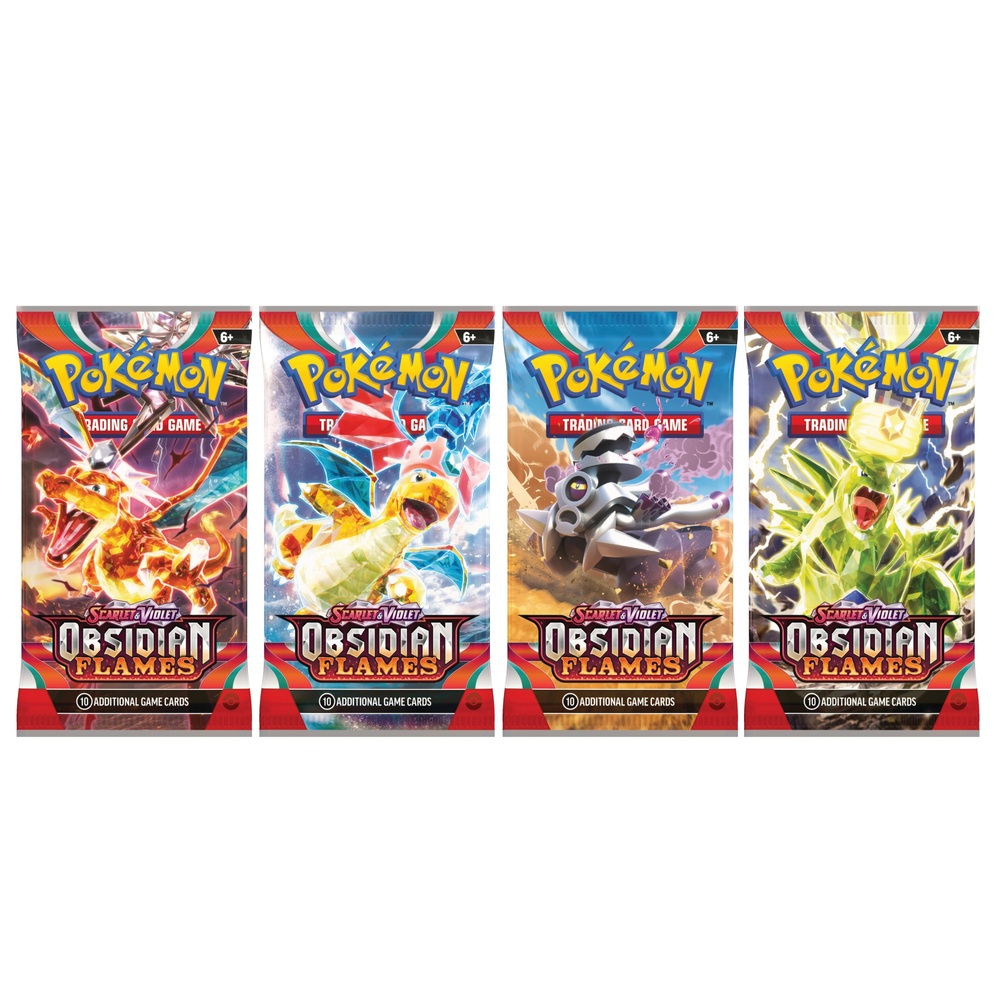 Pokémon Trading Card Game - 10/25/30/55 Game Cards Pack - Scarlet ...