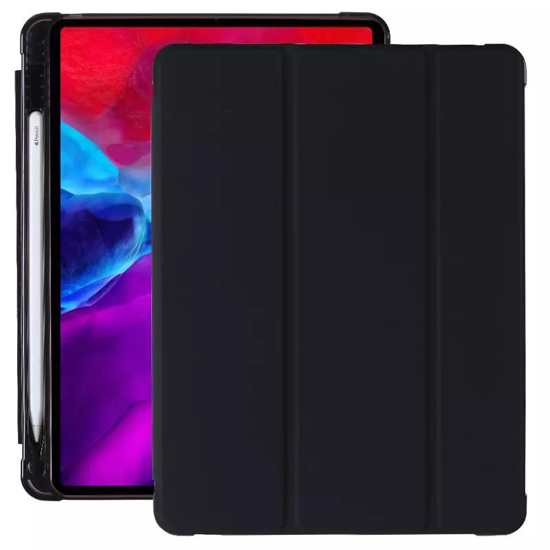 For iPad Pro 11 2021 Case With Pen Holder - Smart Case - Premium Quality PU Leather Case Cover. 