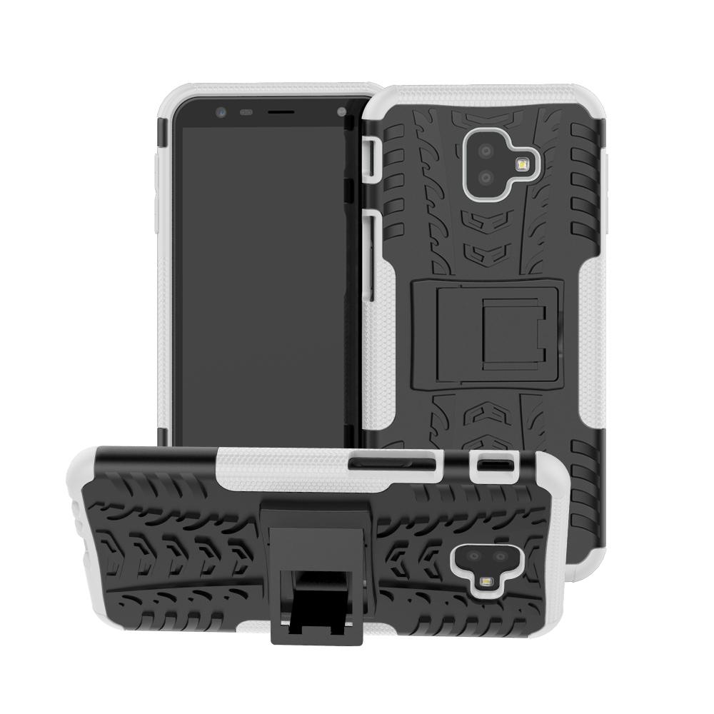 Heavy Duty Armor Tough Hybrid Shockproof Dual Layer Kickstand Protective  Case Cover For Samsung Galaxy J6 Prime: Buy Online at Best Prices in  SriLanka | Daraz.lk