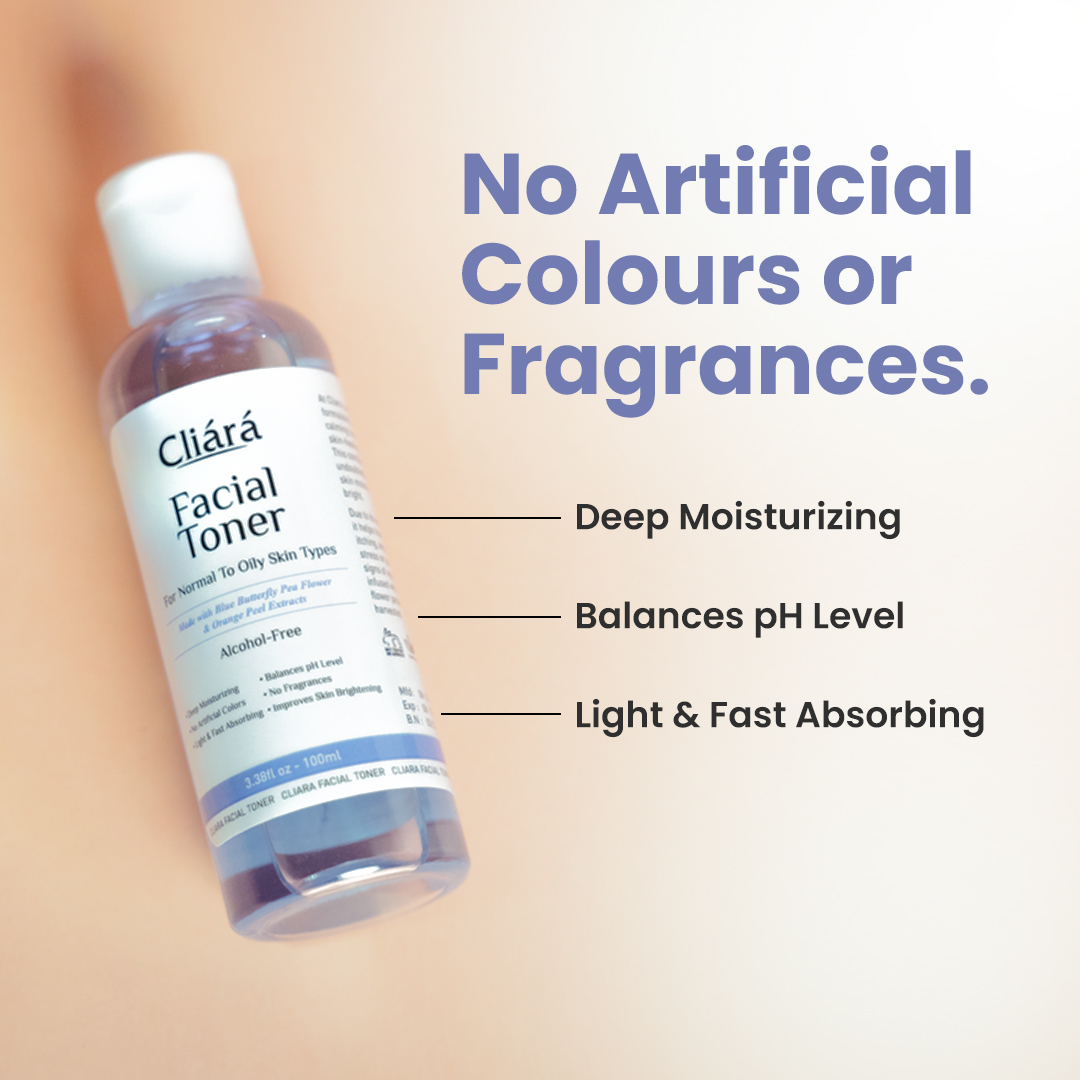 Cliara Alcohol-Free Facial Toner. 