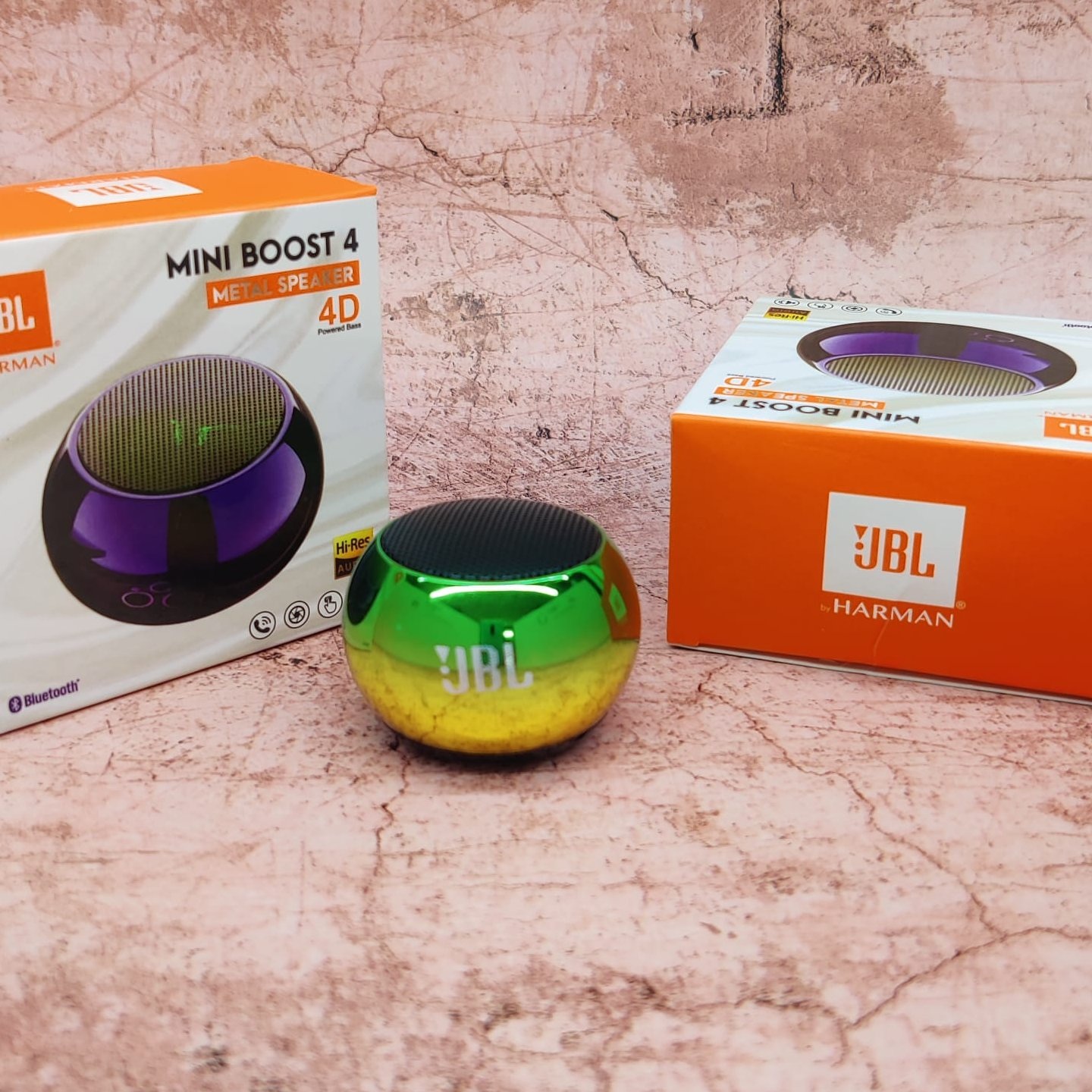 JBL Mini Wireless Speaker - Bluetooth Pocket-Size Loud Bass Speaker Mini Boost 4. 