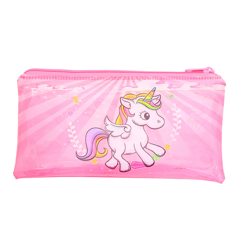 Unicorn 6pcs/set Pen Eraser, Ruler Stationery Set Alat Tulis Pencil Case Organizer School Supplies Eraser. 