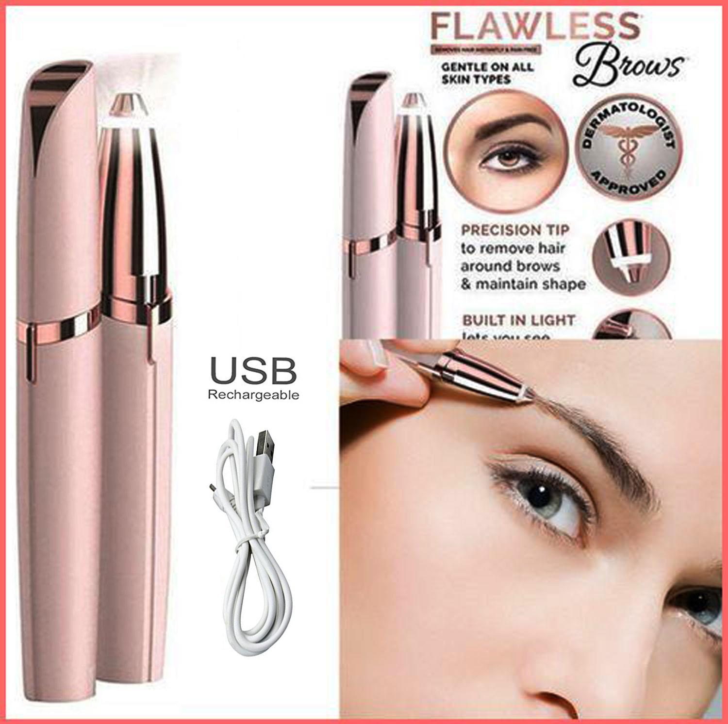 flawless brows rechargeable