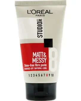 L Oreal Paris Studio Line 8 Matt Messy Hair Gel 150ml Buy