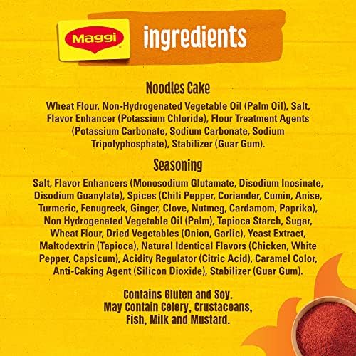 Maggi 2 Minutes Curry Noodles 79g (Pack of 5)(FROM DUBAI)NUSS. 