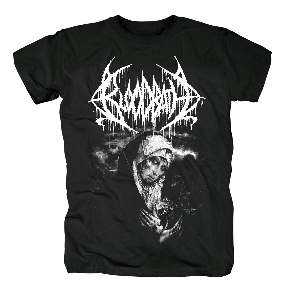 Heavy Metal Bloodbath Ressurection Through Carnage T-shirt Rock Band Street Wear T Shirts Harajuku Mens Short Sleeve Tee Tops. 
