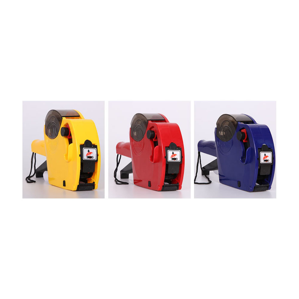 EOS5500 Price Labeller,8 Digit 2 Line Label Gun Handheld Price Labeller Price Tag Machine Label Maker  Price Gun. 