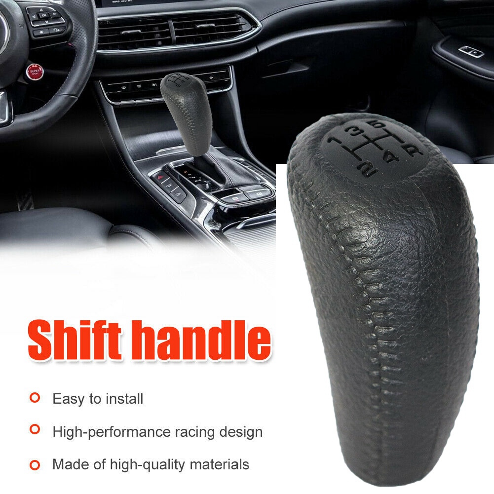 2X Car Leather Speed Gear Shift Knob for Honda Acura 94-01 54102-ST7-003ZA Balck. 