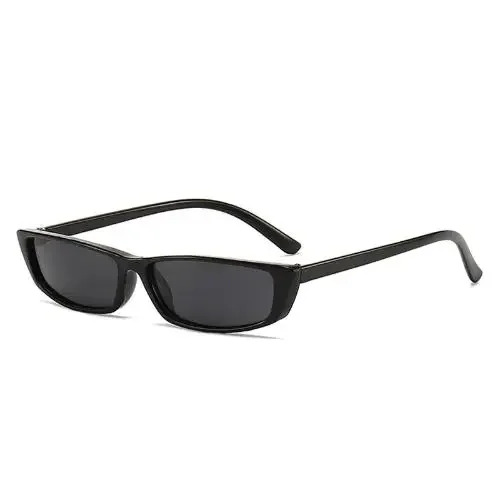 ZEBF-1PC Small Rectangle Sunglasses Women Retro Brand Designer Sun Glasses Vintage Square Narrow Frame Eyewear Female UV400 Shades. 