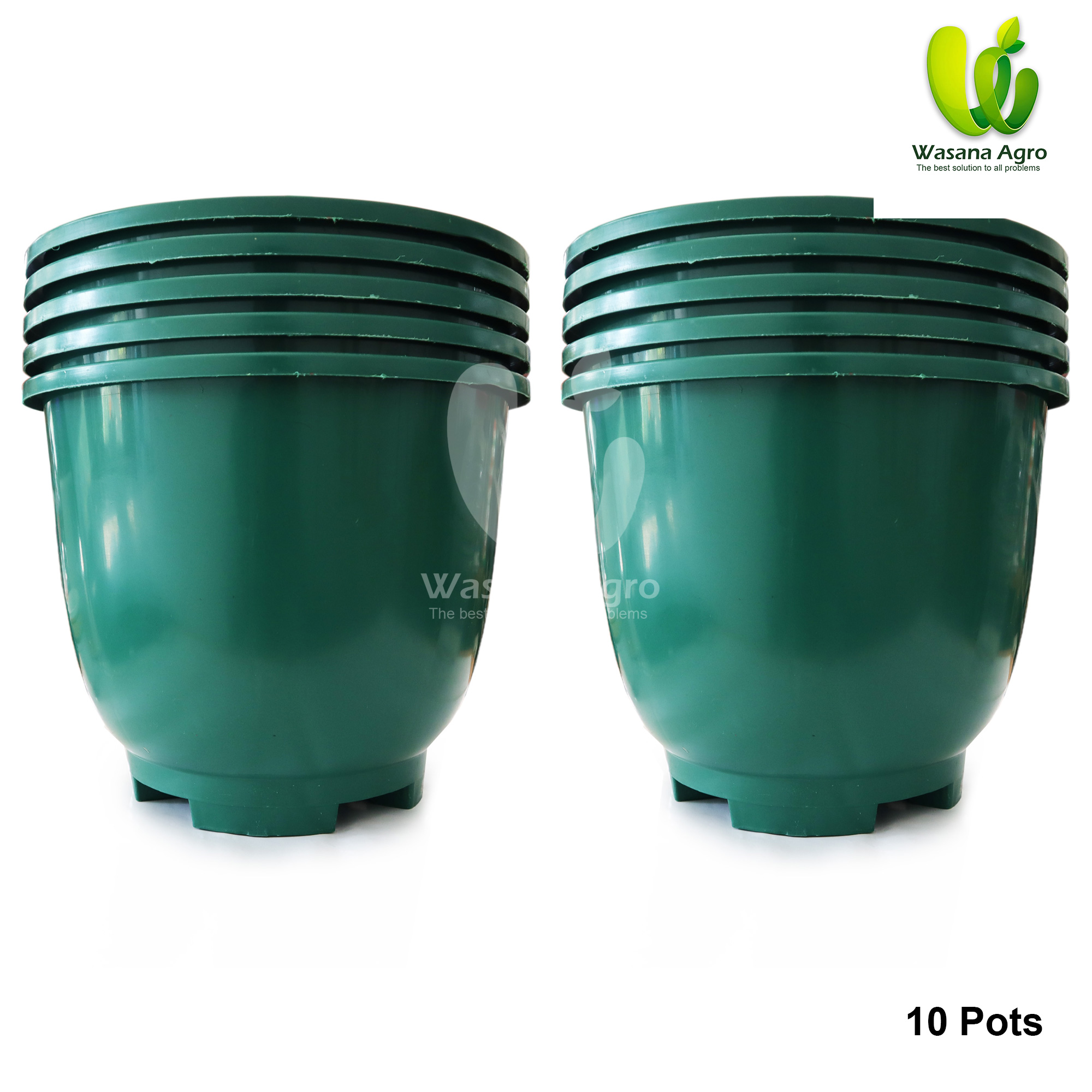 High Quality Plastic Flower & Vegetable Pot 27cm 5/10 Pots | Daraz.lk