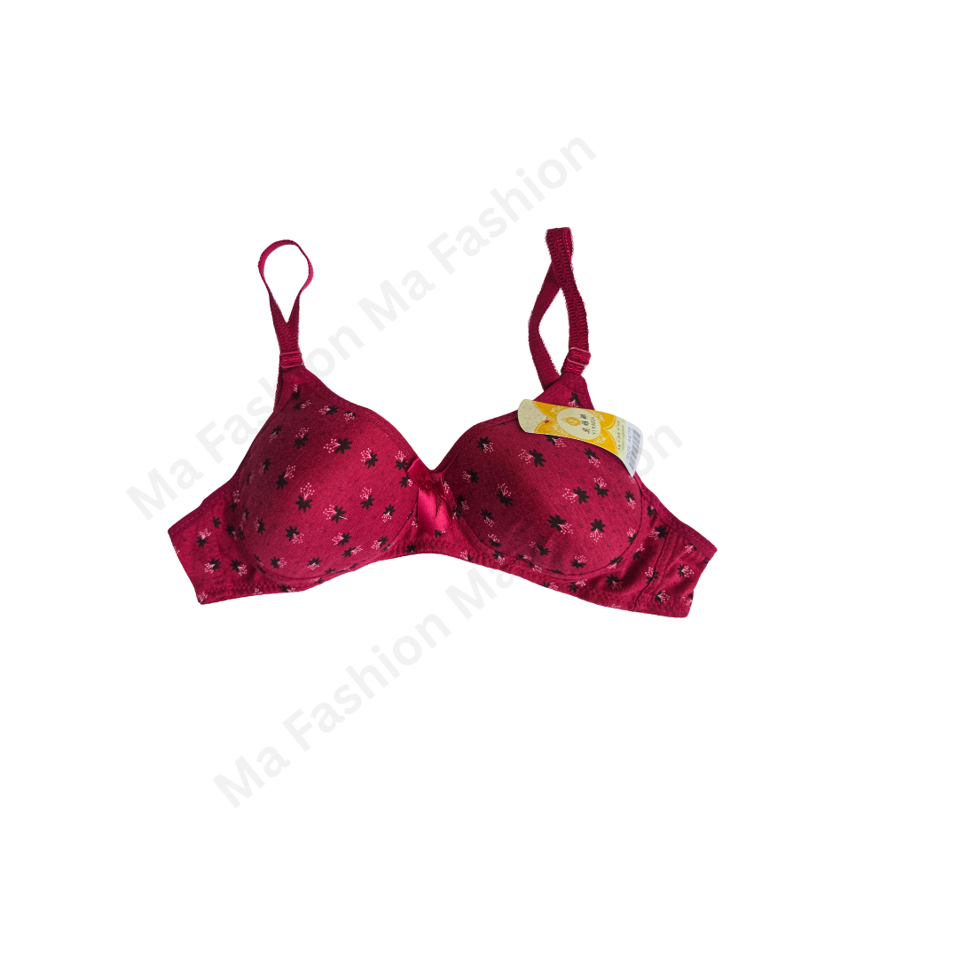 Padded Bra Womens Small Cup Bra Non wired Full Cup Comfortable Girls Brassiere Ladies Bra Teen Bra. 