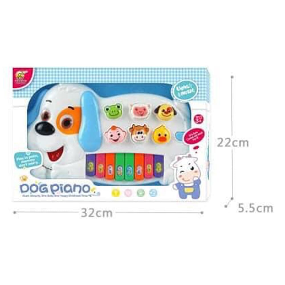 Dog piano hot sale toy